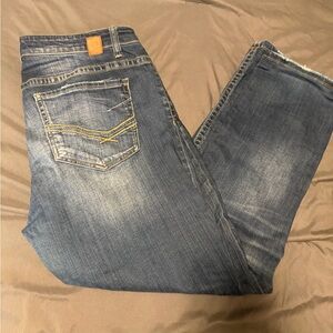 BKE Women’s Payton Medium Blue Straight Leg Jeans